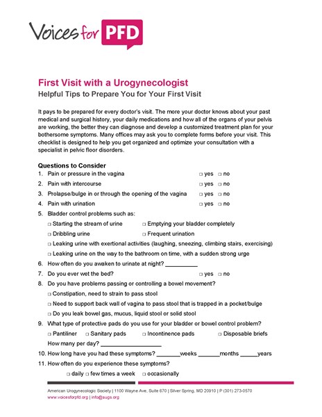 What is a Urogynecologist? - About