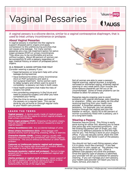 What is bladder prolapse? Causes and treatments